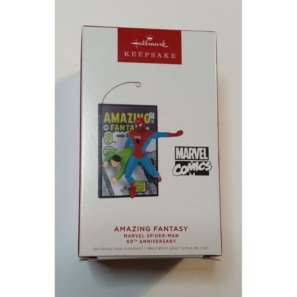 Hallmark Marvel Comics Amazing Fantasy Spider-Man 60th Anniversary 2022 New